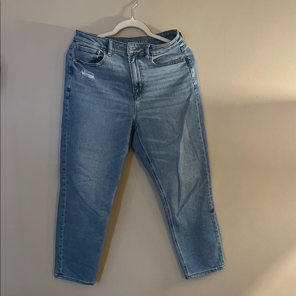 American Eagle Mom Jean Classic Blue-Short